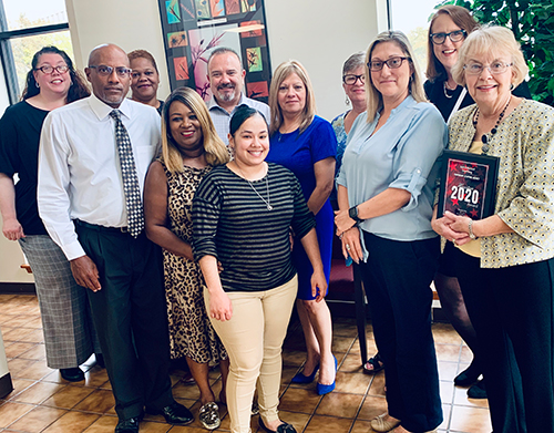 2020 Houston Award in the Temporary Staffing Agency Category